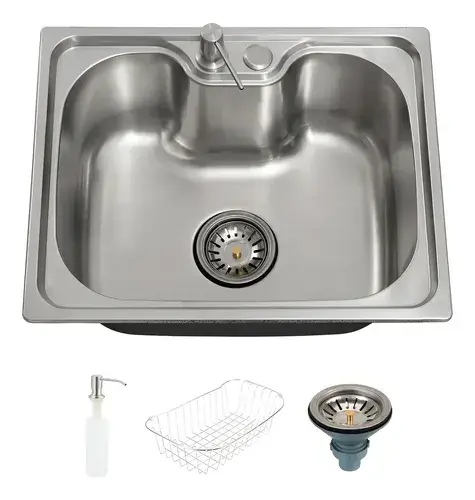 Cuba Gourmet para Cozinha Aço Inox 201 50x40cm Nawa Prata - Pingoo.casa