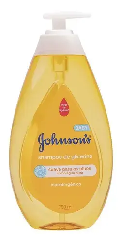 Shampoo Johnson's Baby Glicerina Hipoalergênico 750ml