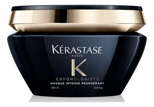 Máscara Capilar Regeneradora com Abyssine para Hidratação Profunda, Brilho Intenso e Controle do Frizz Chronologiste Intense Régénérant Kérastase 200ml