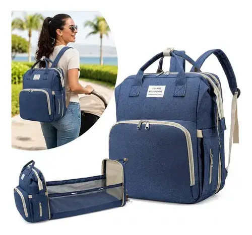 Mochila Maternidade Multifuncional Impermeável Bebê Térmica