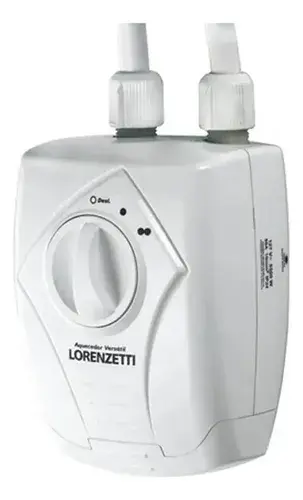 Aquecedor Elétrico de Água Lorenzetti Versátil 3 Temperaturas Branco 5500W