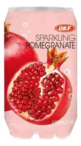 Agua Saborizada Sparkling Sabor Pomegranate Roma Okf Coreia