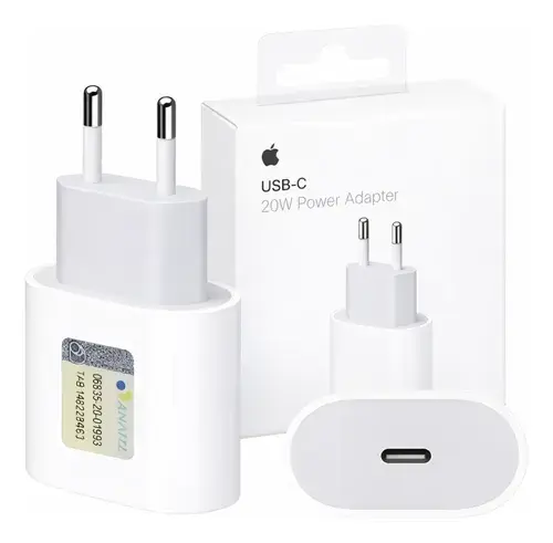Carregador Fonte Apple Iphone Ipad Turbo Original Usb-c 20w