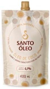 Óleo De Coco Extra Virgem Da Polpa Pouch 400ml