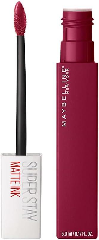Maybelline SuperStay Matte Ink Batom Líquido Matte Longa Duração 16H com Aplicador Preciso, Não Transfere e Cor Intensa, Acabamento Matte Confortável, Cor 115 Founder Marrom Terracota, 5ml