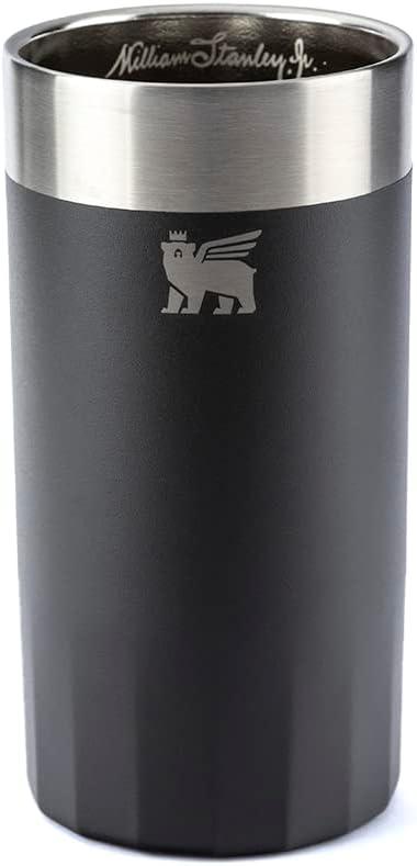 Stanley - Copo prismático isolado para cocktails, antiderrapante, para bebidas quentes ou frias, 381 m, Foundry Black