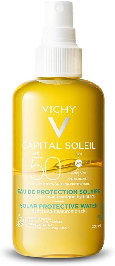 Vichy Capital Soleil Água Solar Protetora Hidratante, FPS50, 200ml