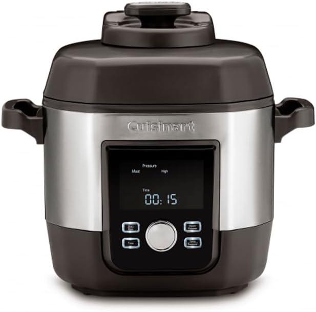 Panela de Pressão Elétrica Cuisinart 5,7 Litros Multicooker de Alta Pressão 1800W 127V