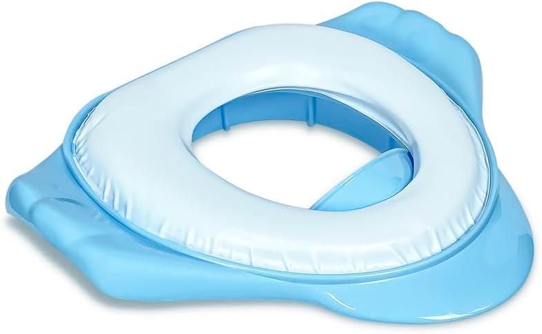 Adoleta Bebê Redutor Sanitário Com Almofada Azul