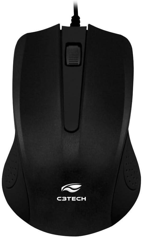 Mouse USB, C3Tech, Ms-20Bk, Mouses, 402021060101, Preto