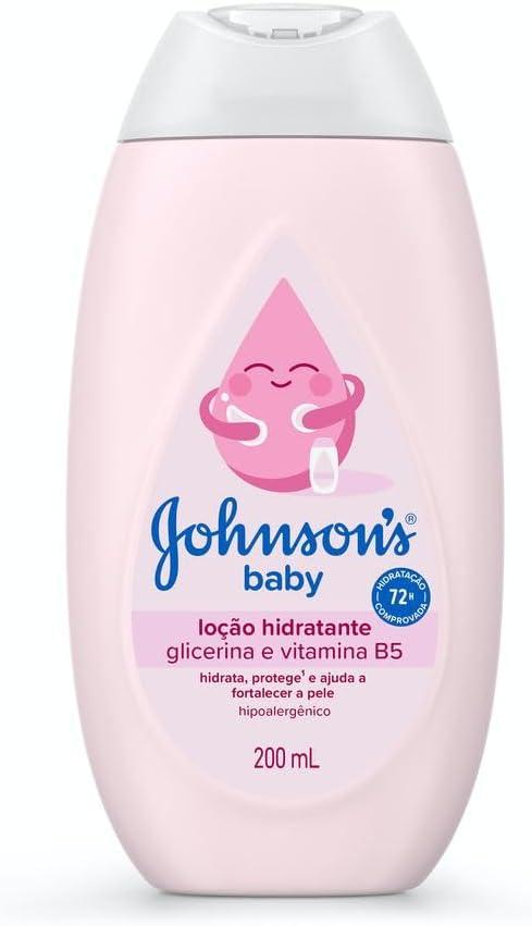 Loção Hidratante Corporal Johnson's Baby, 200ml