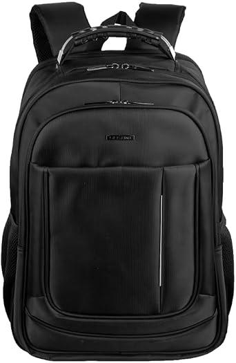 Mochila Grande 3 Compartimentos com Cabo de Aço Notebook 17" Sestini Impact, Preto