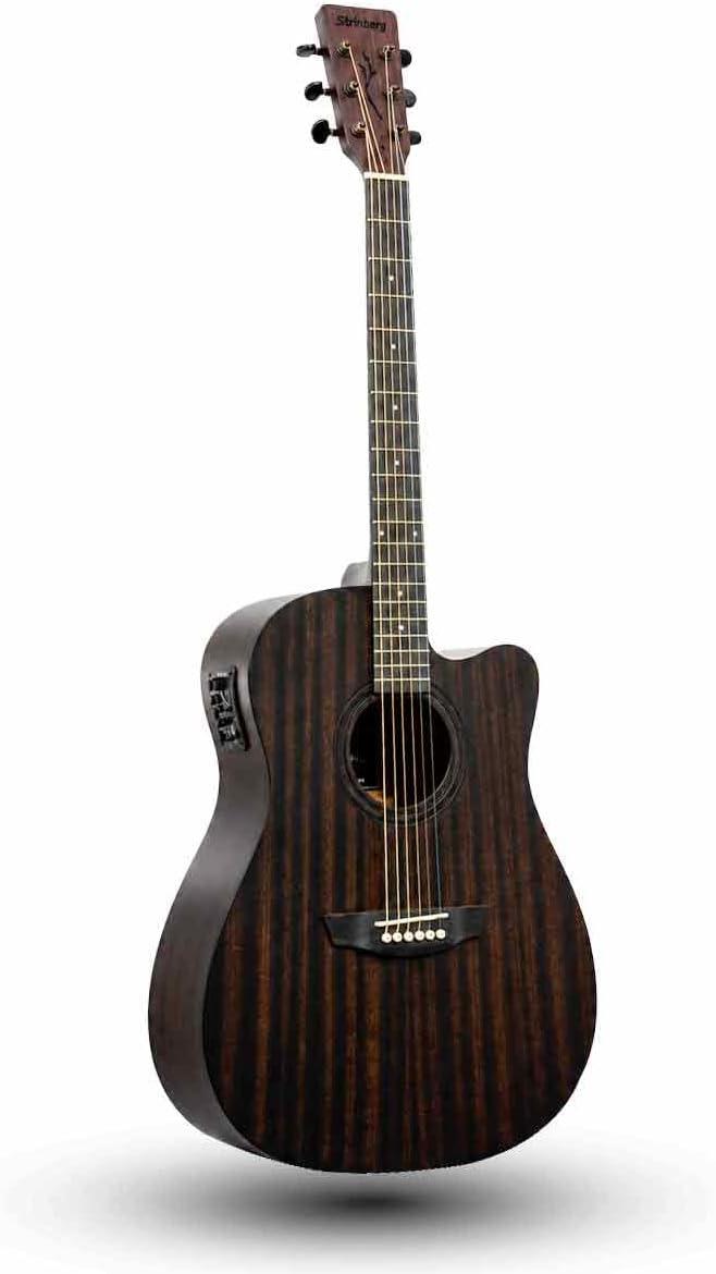 Violão Eletroacústico Strinberg Forest Fs4d Tobacco Tos + Capa