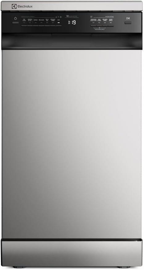 Lava-Louças Electrolux 10 Serviços Inox com Programa Lava e Seca 50min 220v LS10E