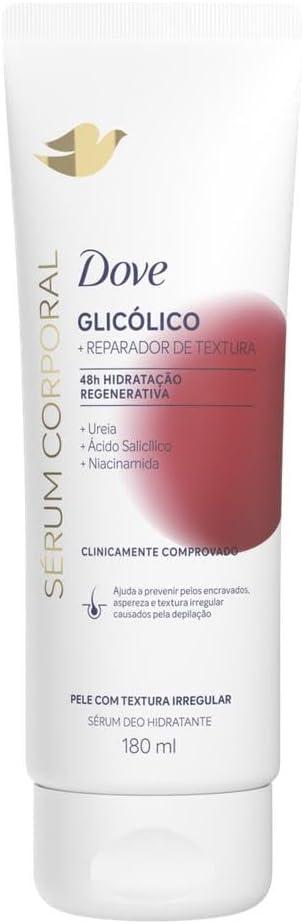 Dove Hidratante Sérum Corporal Glicólico + Reparador de Textura 180ml