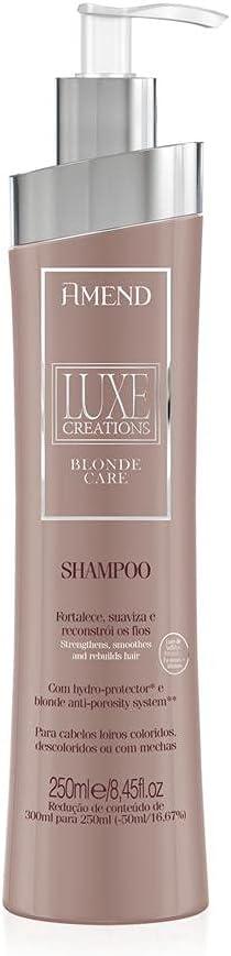Shampoo Luxe Creations com Hydro-Protector 250ml | Amend Blonde Care