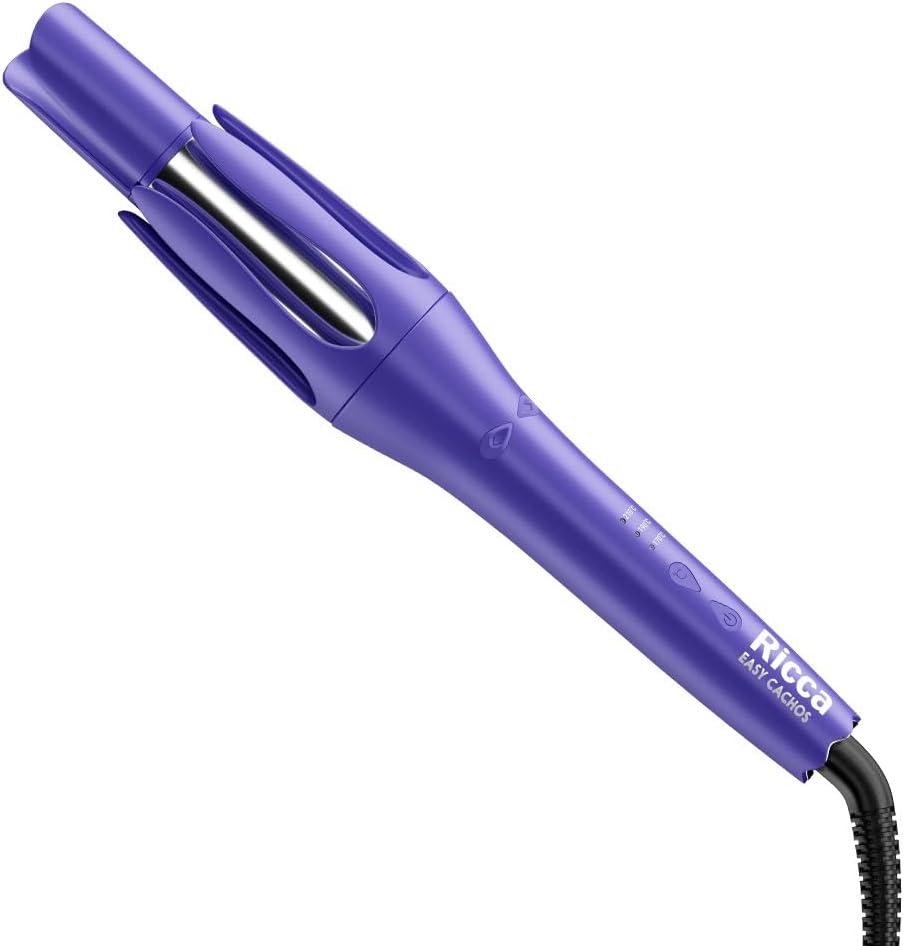 Ricca Easy Cachos, Modelador de Cachos Automático, Bivolt