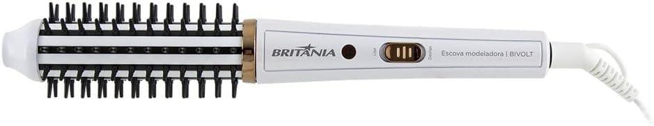 Britânia Escova Modeladora BEC04 2 em 1 Bivolt Plástico e Metal