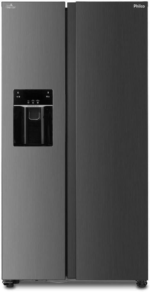 PHILCO Refrigerador side by side frost free prf613id eco inverter 513l inox 220v