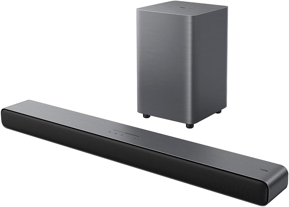 Soundbar TCL S55H 220W Bluetooth 2.1 com Subwoofer Sem Fio
