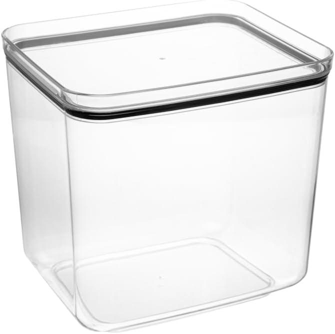 LYOR - Pote Hermético de Poliestireno My Box 4,5L - Organização de Alimentos - Porta Mantimentos com Tampa Hermético