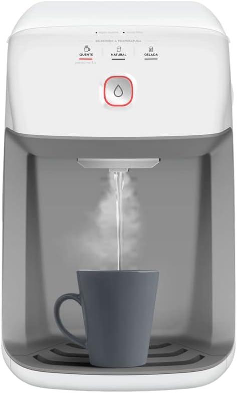 Purificador de Água Quente, Natural e Gelada com Compressor Branco(PH41B) 127V