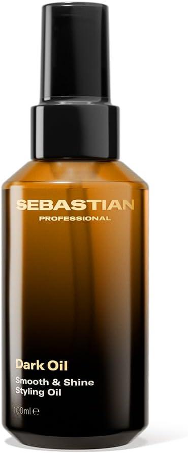 Sebastian Professional, Dark Oil, óleo capilar de brilho e maciez com absorção rápida para todos os tipos de cabelo, 100ml