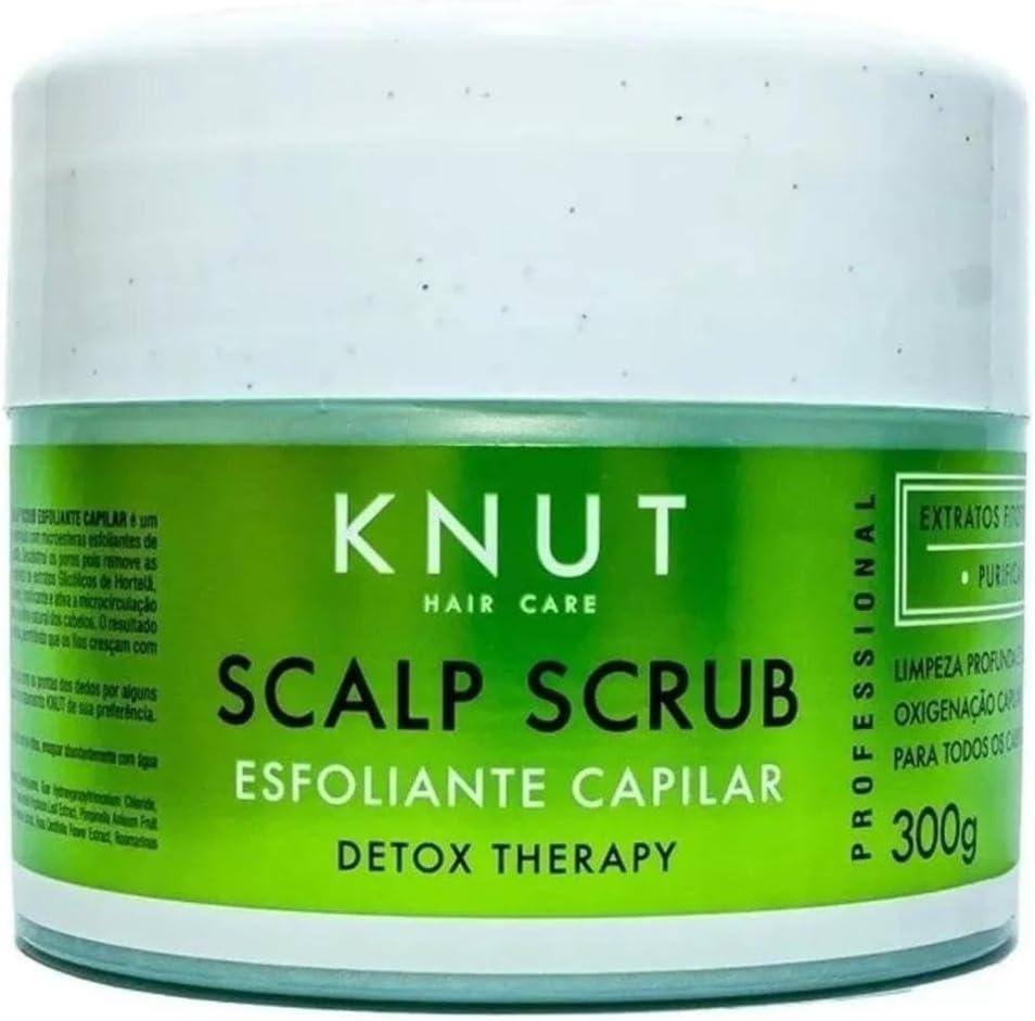 Scalp Scrub KNUT 300g - Esfoliante para couro cabeludo: limpa, oxigena e refresca