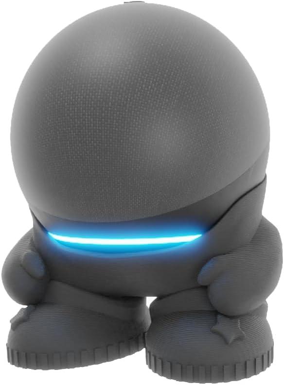 Splin Suporte Stand De Mesa para Alexa Smart Speaker Echo Dot 5 -Amazon- Dot Joy (preto)