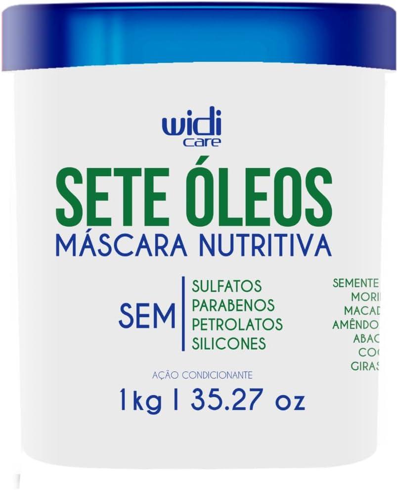 Widi Care Máscara Nutritiva Sete Óleos 1kg Branco Grande