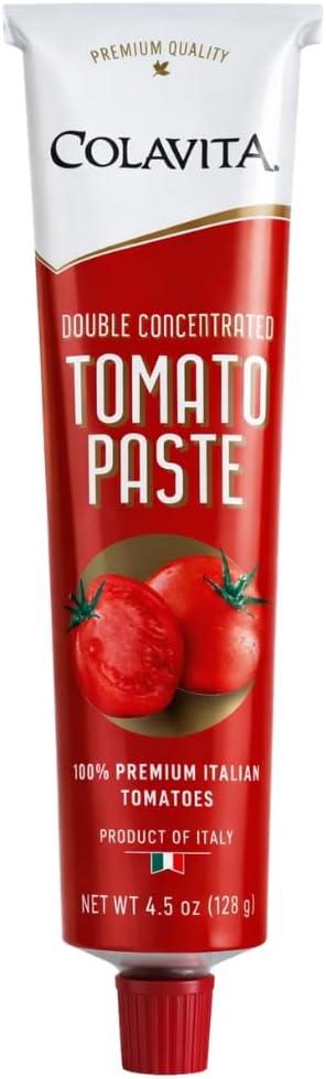 Colavita Extrato de Tomate Duplo Concentrado, 100% Tomates Italianos 128g