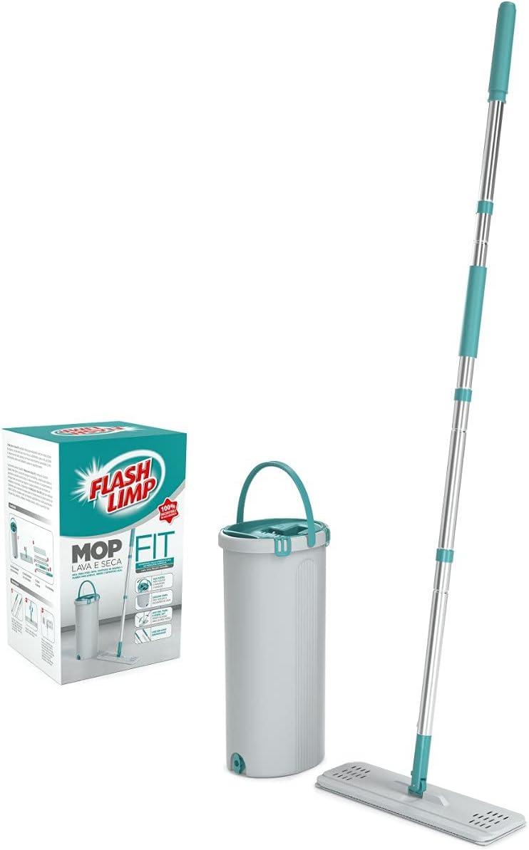 Flash Limp, MOP6088 FIT - Mop Lava e Seca, Verde - PP