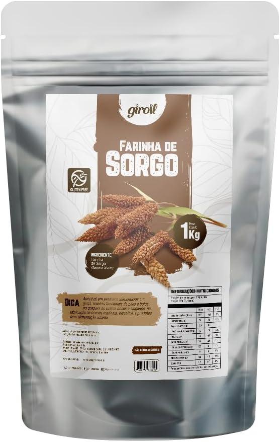 Farinha de Sorgo Integral Sem Gluten 1kg