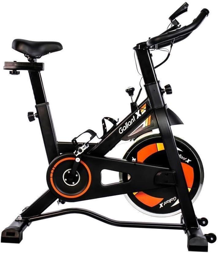 Bicicleta Ergométrica Gallant Elite X Spinning Roda de Inercia 8kg até 110kg Mecânica Gsb08hbta-pt