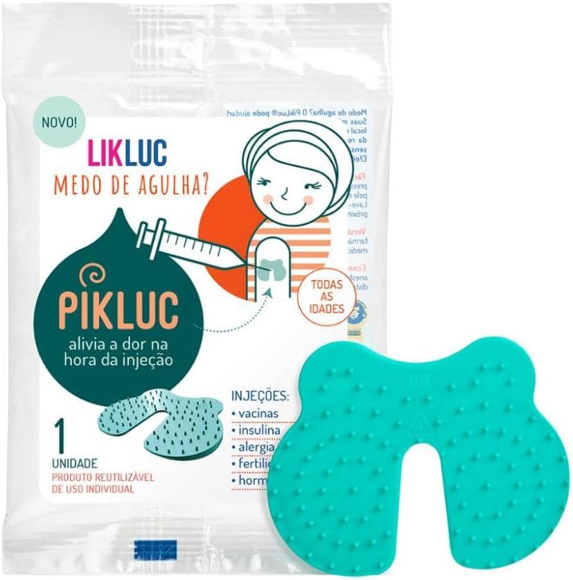 Likluc Pikluc Aparelho Para Alivio Da Dor Na Hora Da Injeção Verde Tamanho Único