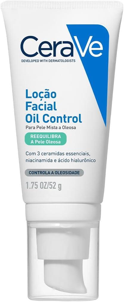 CeraVe Oil Control, Loção Facial Hidratante para Pele Oleosa, 52g