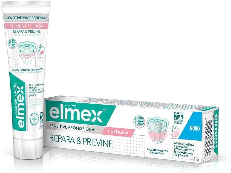 Elmex Sensitive Professional e Gengiva Creme Dental, 110g