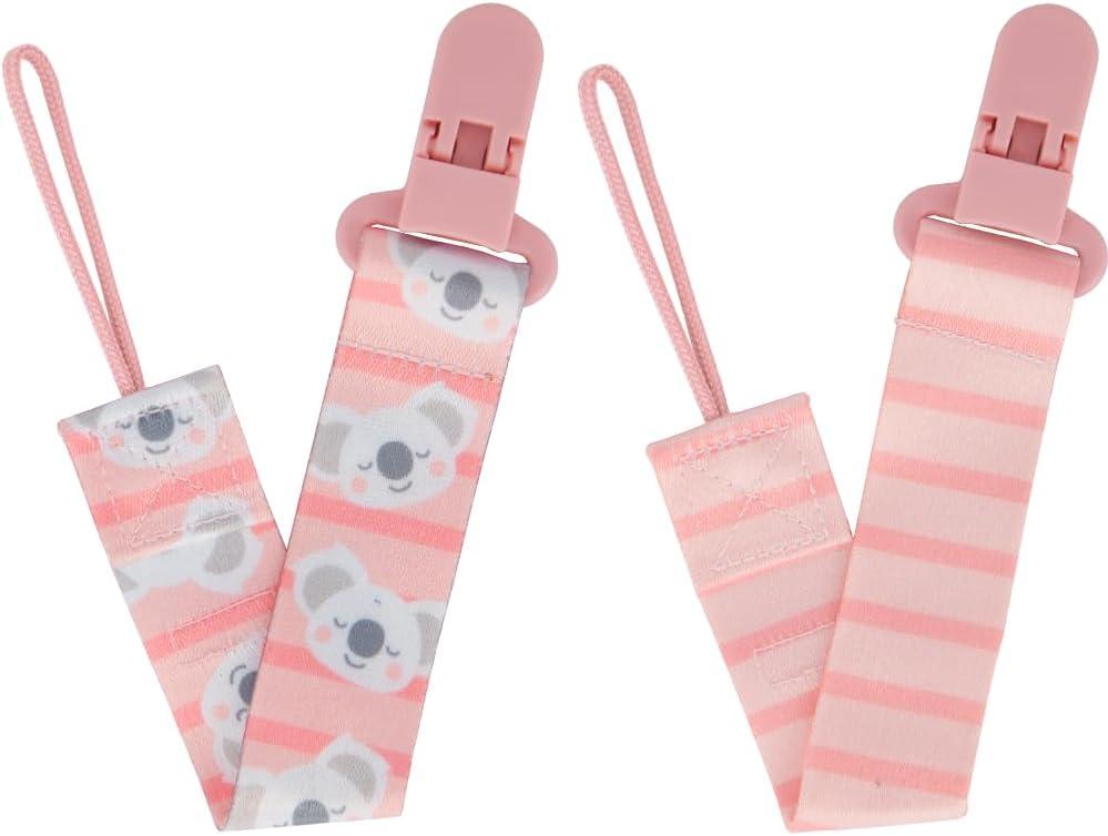 Buba, Kit 2 Prendedores De Chupeta Coala Rosa