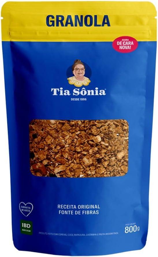 Granola Tradicional Tia Sônia 800G