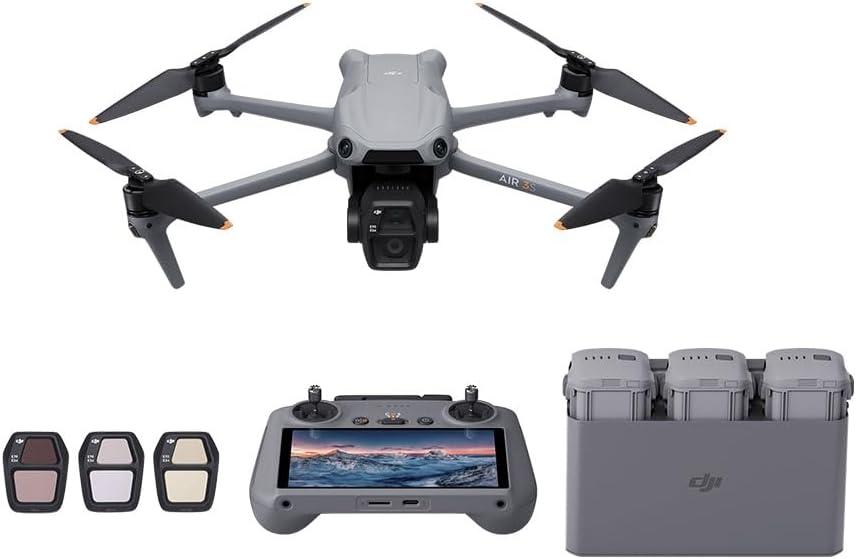 Drone DJI Air 3S Fly More Combo (Com tela) BR - DJI056