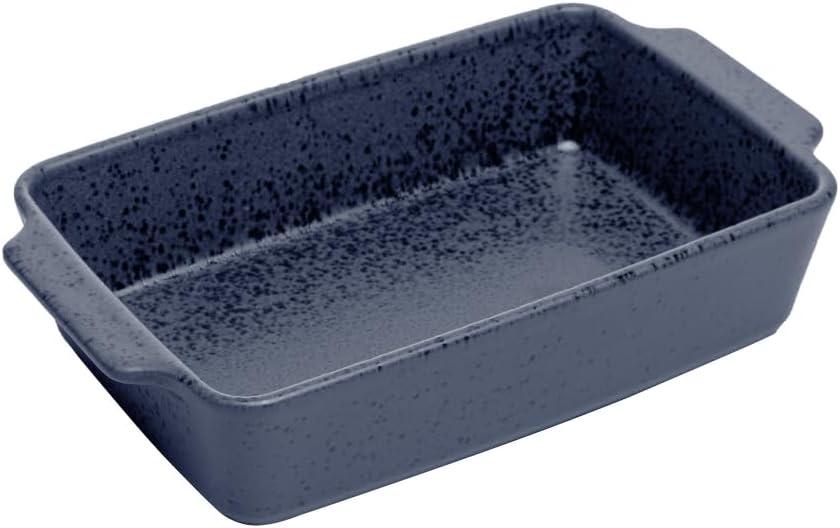 WOLFF - Refratário de Cerâmica Mist Azul Matte 29cm x 17cm x 7cm