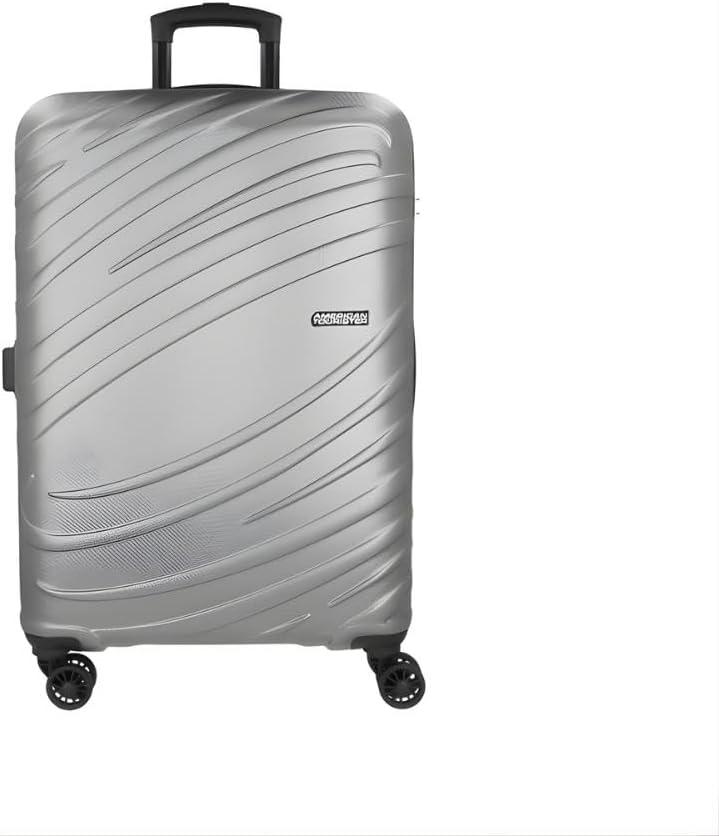 American Tourister Mala de Viagem Tesa 4.0 Prata Grande