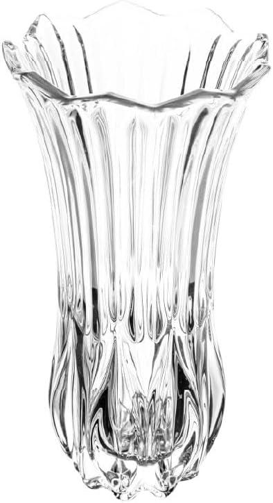 WOLFF - Vaso de Vidro Tulipa 10cm x 10cm x 19cm