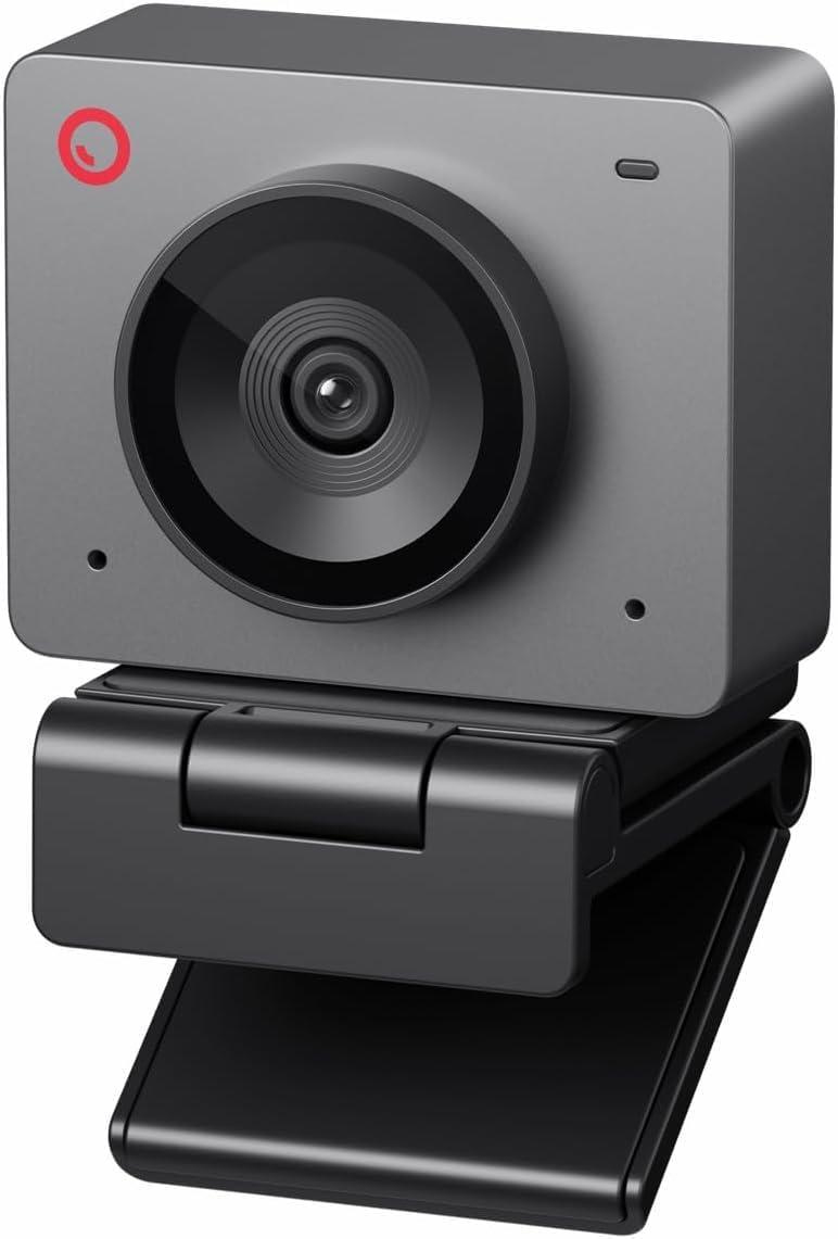 Meet SE 1080P Webcam 100 FPS para PC, câmera de streaming com enquadramento de IA e sensor de 1/2,8", modo de beleza, controle de gestos, HDR escalonado, webcam para computador de mesa, laptop,reunião
