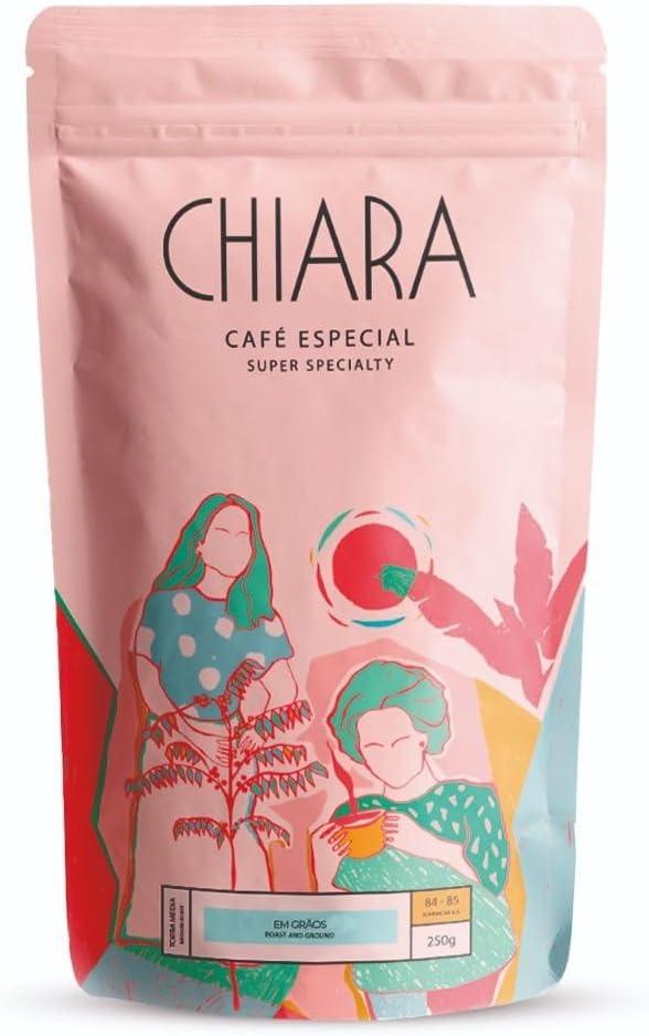 Café Flor Especial Chiara Caffé – Tipo Torrado e Moído – 250g - 85 pontos SCA