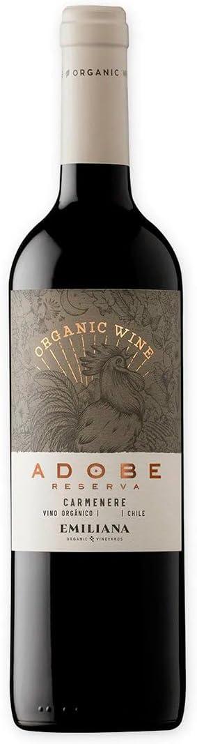 Vinho Tinto Carmenere Reserva Emiliana Adobe Organico 750ml