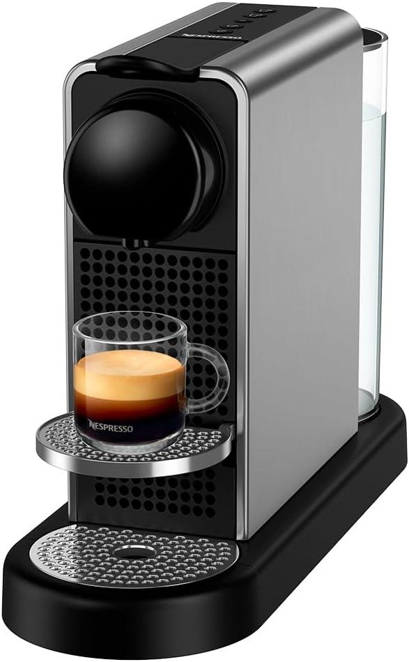 Cafeteira Nespresso CitiZ Alumínio Titânio 220V