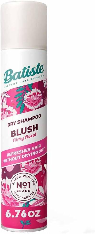 Shampoo a seco Batiste Blush 200ml Remove Oleosidade, Refresca Rápido, Livre de Sulfatos