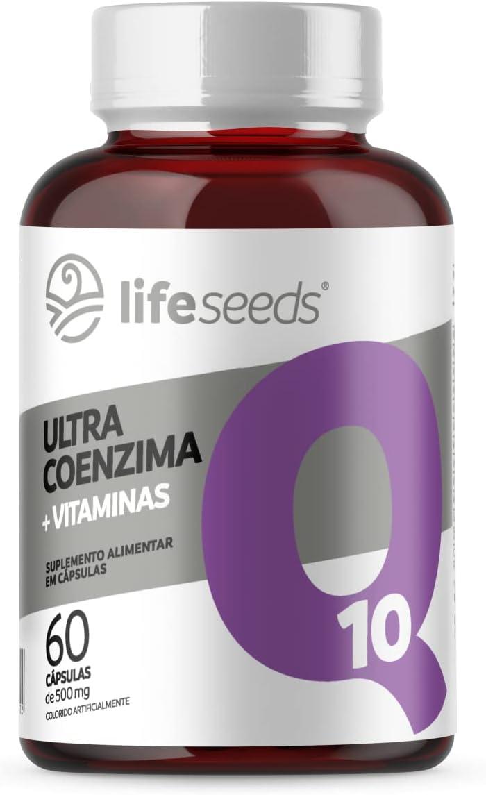 Ultra Coenzima Q10 + Vitaminas a, B1, B2, B3, B9, B12, C, e, Selênio e Zinco - 60 Cápsulas (2 Meses)