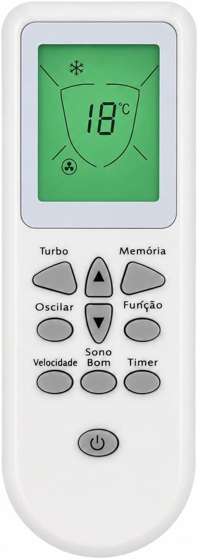 Controle Remoto Compatível Com Ar Condicionado Consul Split Bem Estar